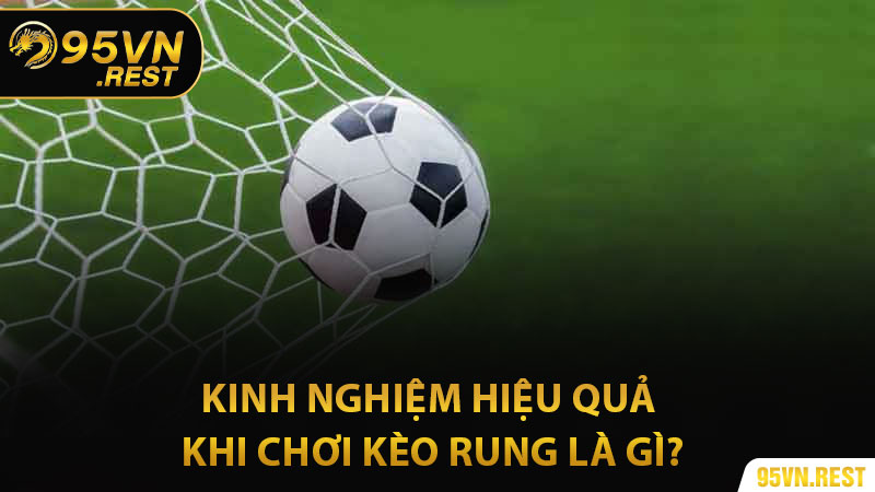 Kinh nghiệm hiệu quả khi chơi kèo rung là gì?